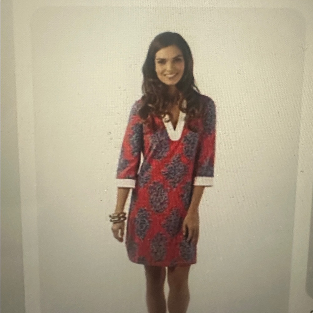 Lilly Pulitzer cotton shift dress, size small,